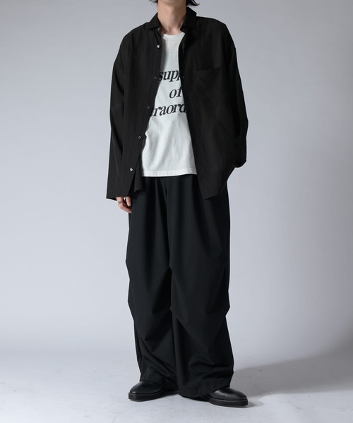 【即日発送】Lui's パラシュートスラックス/グレー/S パラシュートスラックス（その他パンツ）｜Lui's（ルイス）の