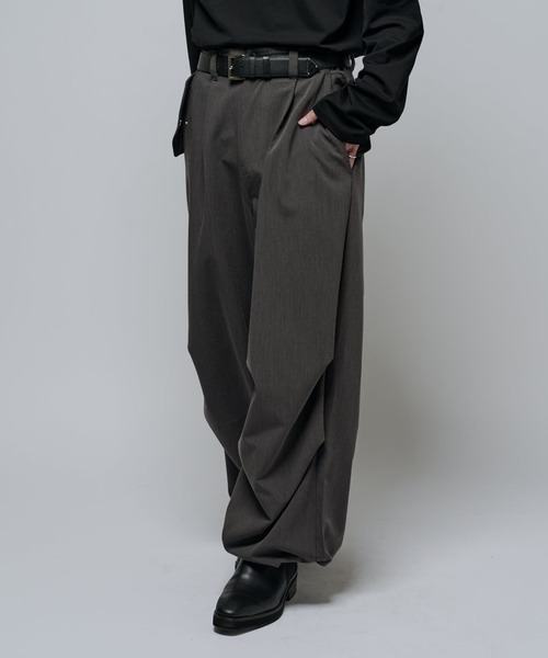 Lui's パラシュートスラックス Lui's パンツ コンバーチブルパラシュートパンツ メンズ