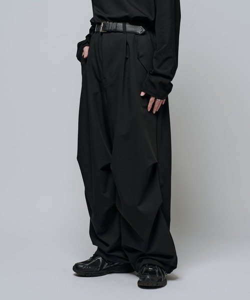 新品未使用　ラブレス　ナイロンパラシュートパンツ　L ブラック Lui's（ルイス） パンツ パラシュートスラックス メンズ : ZOZOTOWN