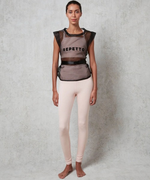 tシャツ TULLE TIE-DIE TUNIC ， WEAR / S0657 レディース repetto tシャツ TULLE TIE-DIE TUNIC ， WEAR / S0657