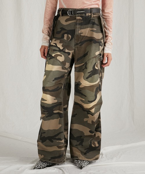 PRANK PROJECT カーゴパンツ CAMOジップカーゴパンツ/CAMO Zip