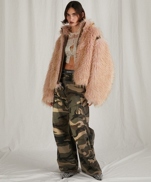 PRANK PROJECT ジップカーゴパンツ/ Zip Cargo Pants PRANK PROJECT カーゴパンツ CAMOジップカーゴパンツ/CAMO Zip