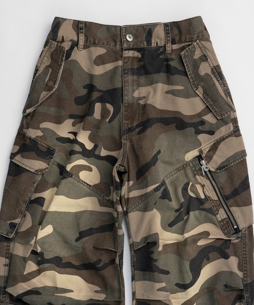PRANK PROJECT ジップカーゴパンツ/ Zip Cargo Pants PRANK PROJECT カーゴパンツ CAMOジップカーゴパンツ/CAMO Zip