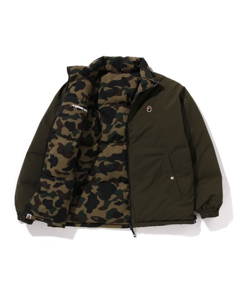 A BATHING APE ダウンジャケット ダウン 1ST CAMO REVERSIBLE DOWN 