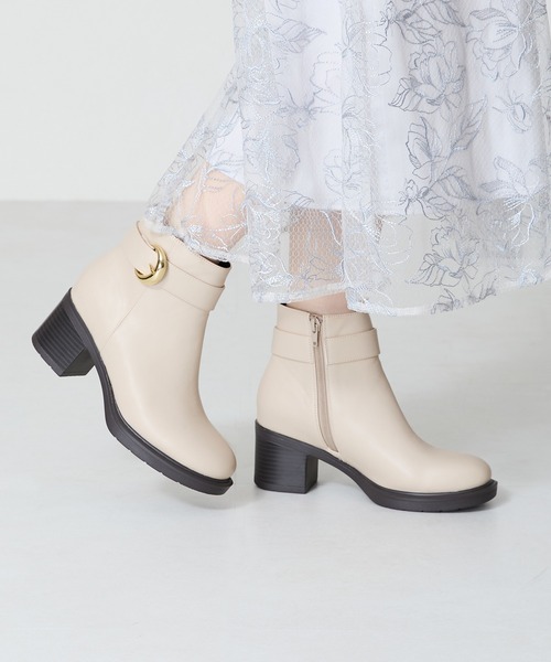 ★送料・関税込★JILLSTUART★FLUFFY バックル ブーツ★ ☆韓国の人気☆【JILLSTUART】☆FLUFFY バックル ブーツ☆