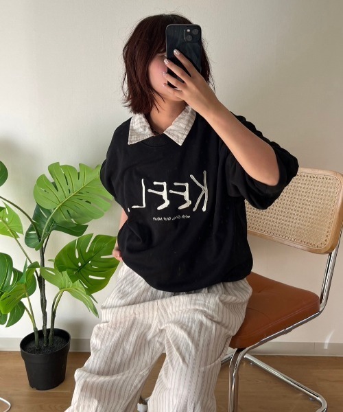 nemne（ネンネ） トレーナー スウェット アソート裏毛スウェット