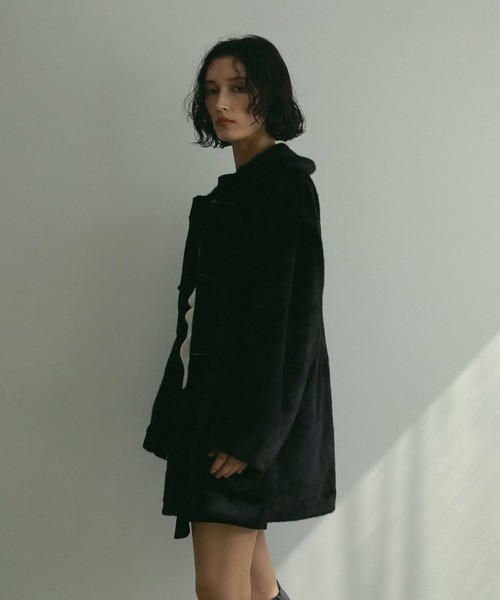 ダッフルコート コート ファーダッフルコート レディース : ZOZOTOWN