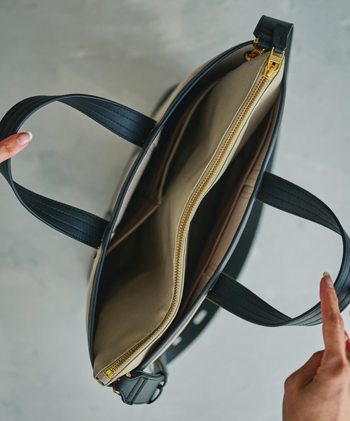 トートバッグ 「E'POR」 LAYER BAG Large/WEB掲載「A4対応」「通勤」 レディース メンズの画像