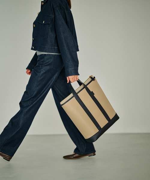 トートバッグ 「E'POR」 LAYER BAG Large/WEB掲載「A4対応」「通勤」 レディース メンズの画像