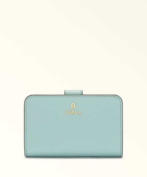 FURLA（フルラ） ミニ 二つ折り 二つ折り財布 財布 カメリア (Furla