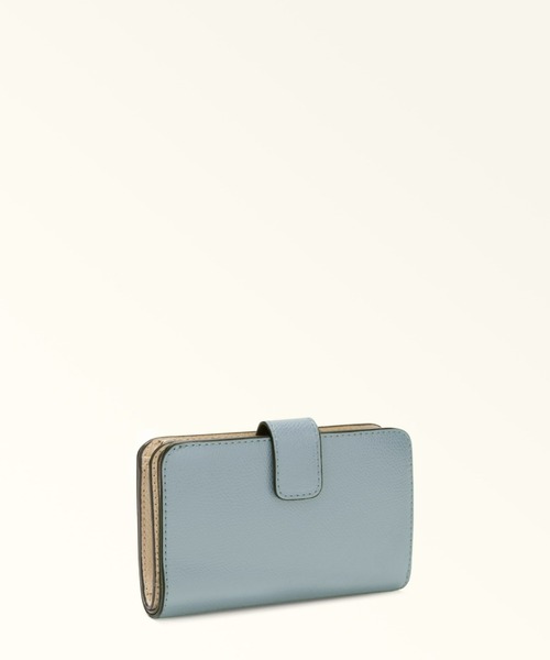 せいこ♡フルラ コンパクトウォレット 折りたたみ財布 水色 バッグ FURLA - せいこ様専用♡フルラ コンパクトウォレット 折りたたみ財布