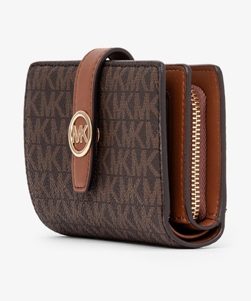 【MK】miu miu ラウンドジップウォレット MICHAEL KORS 財布 GREENWICH ジップアラウンド タブ ウォレット