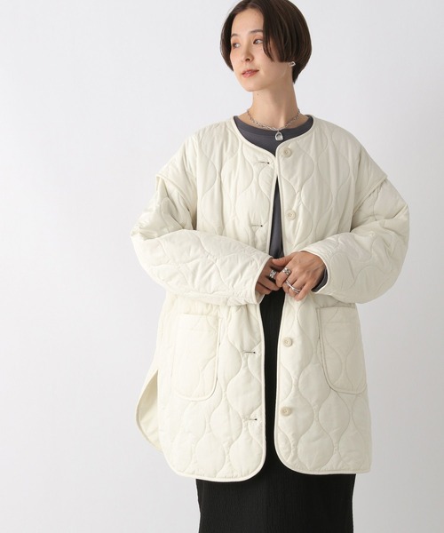 「LEPSIM」 コート FREE カーキ レディース_画像2