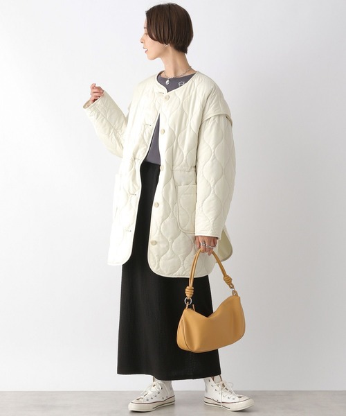 「LEPSIM」 コート FREE カーキ レディース_画像3