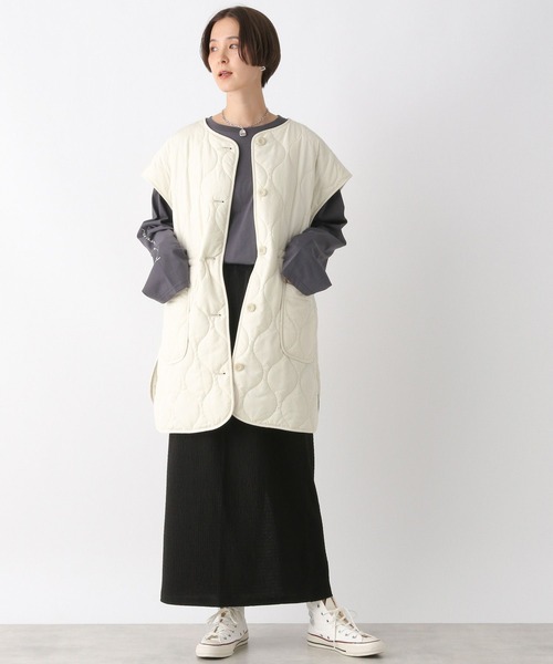 「LEPSIM」 コート FREE カーキ レディース_画像7