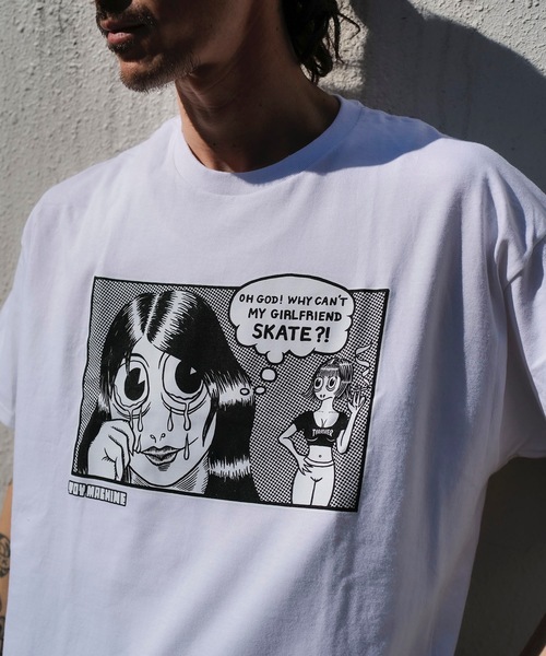 THRASHER（スラッシャー） tシャツ TOY MACHINE GIRLFRIEND S/S T