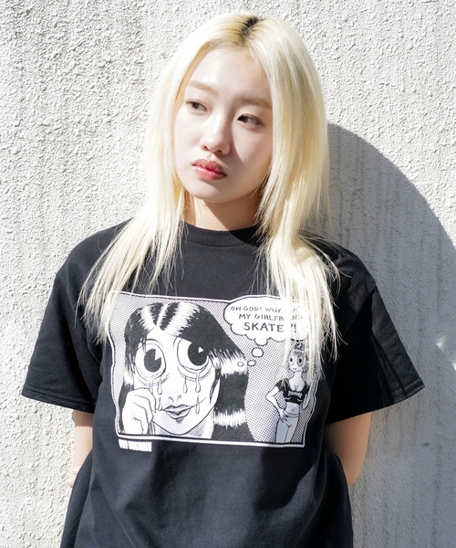 THRASHER（スラッシャー） tシャツ TOY MACHINE GIRLFRIEND S/S T