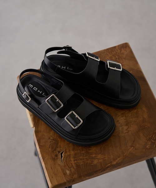 【MOHI】アパルトモン別注 厚底ダブルベルトサンダル 38 楽天市場】【30％OFF】【正規品】MOHI モヒ サンダル レディース