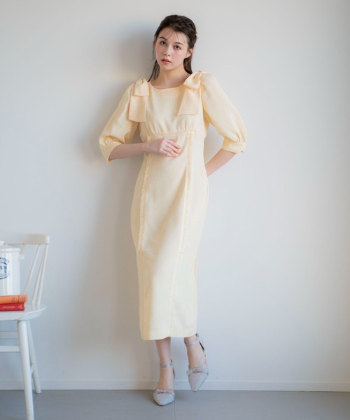 ツイードワンピ | ロングワンピース | Noela OFFICIAL WEB STORE