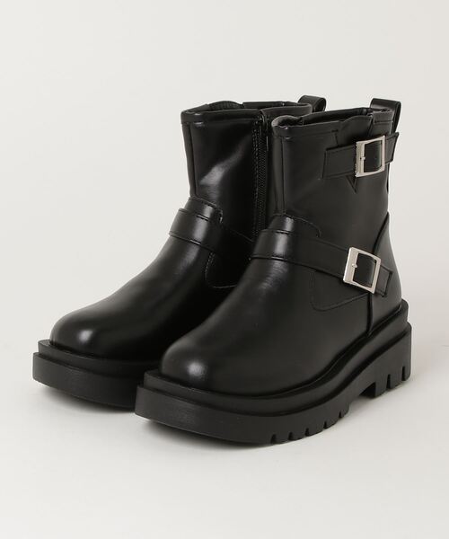 LibertyDoll（リバティードール） ブーツ ダブルベルトショート