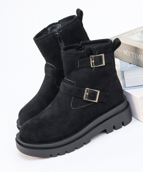 LibertyDoll（リバティードール） ブーツ ダブルベルトショート