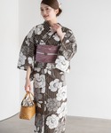 浴衣 こだわり浴衣5点セット レディースの詳細画像1
