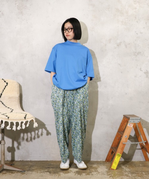 【お1人様1点限り】 HARVESTY EASY LAWN PRINTED FLORAL ハーベスティー / パンツ パンツ