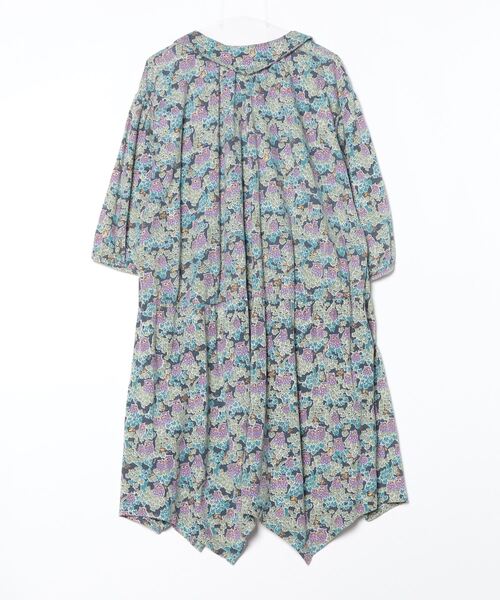 「Ne-net」 7分袖ワンピース 02 グリーン レディース_画像2