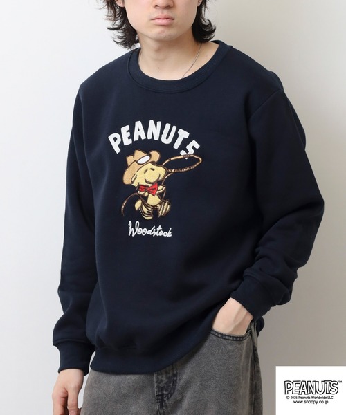 PEANUTS スマホショルダー トレーナー スウェット カウボーイ