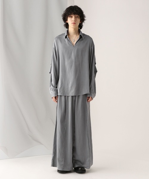 HARE シャツ 「TSUYA SET UP対応」スキッパーシャツ(HARE