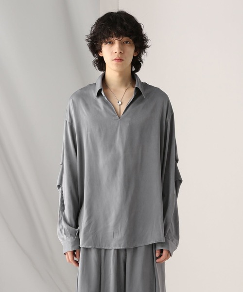 HARE セットアップ HARE シャツ 「TSUYA SET UP対応」スキッパーシャツ(HARE
