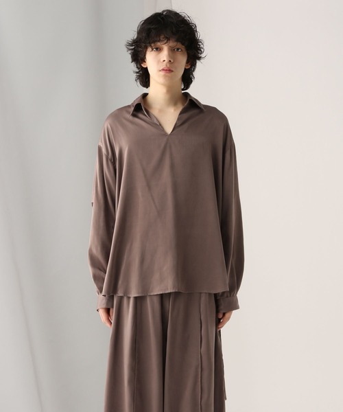 HARE シャツ 「TSUYA SET UP対応」スキッパーシャツ(HARE