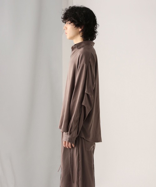 HARE シャツ 「TSUYA SET UP対応」スキッパーシャツ(HARE
