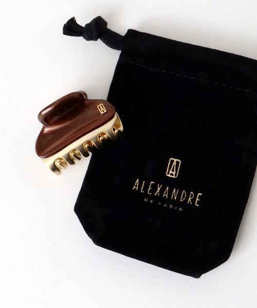 Alexandre de Paris ヘアクリップ 黒 Amazon.co.jp: [アレクサンドル ドゥ パリ] ALEXANDRE de Paris