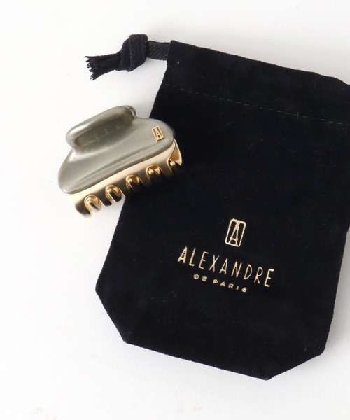 【ALEXANDRE DE PARIS】ヘアクリップ バレッタ バンスクリップ ALEXANDRE DE PARIS（アレクサンドルドゥパリ）の「【ALEXANDRE
