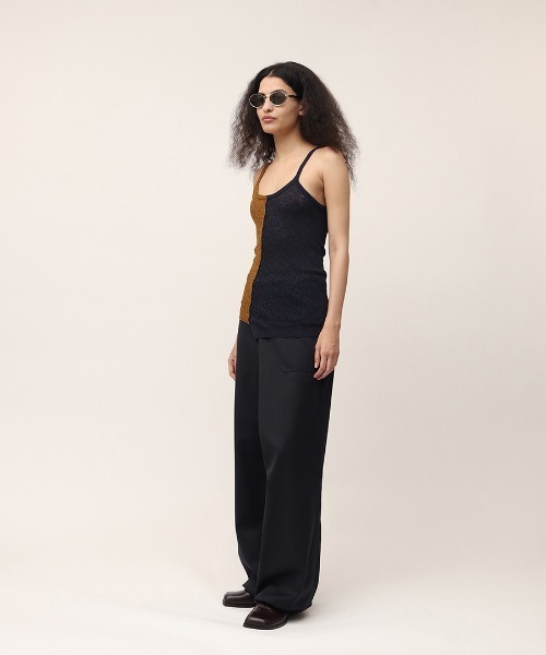 leinwande（ラインヴァンド） キャミソール Blocking Twist Tank -top