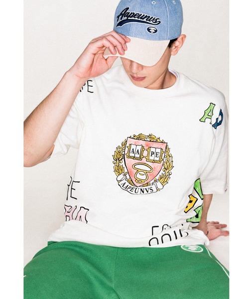 AAPE BY A BATHING APE キャップ 帽子 MAIN CAP メンズ