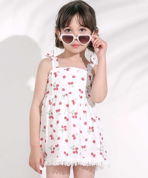 D&G BEACHWEAR ジュース柄 肩紐 リボン タンクトップ ピンク M D&G BEACHWEAR ジュース柄 肩紐 リボン タンクトップ ピンク Mの通販は