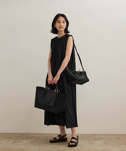 ROPE'（ロペ） トートバッグ 「A4対応」チュールメッシュダブル