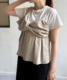tシャツ ビスチェ見えドッキングプルオーバー レディース｜ZOZOTOWN Yahoo!店