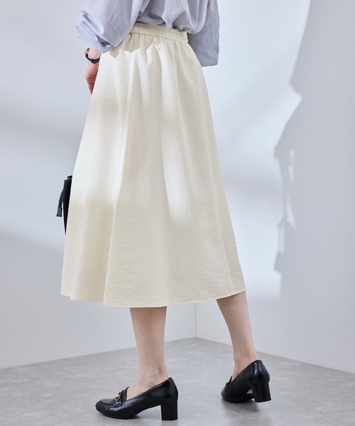 ロペピクニック　フレアスカート ROPE' PICNIC スカート 「UVケア・遮熱」Comfort Series