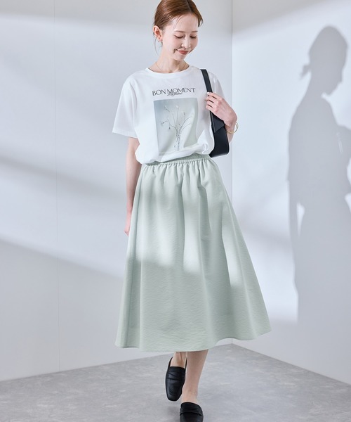 ロペピクニック　フレアスカート ROPE' PICNIC スカート 「UVケア・遮熱」Comfort Series
