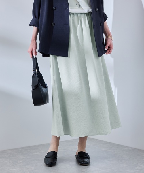 ロペピクニック　フレアスカート ROPE' PICNIC スカート 「UVケア・遮熱」Comfort Series
