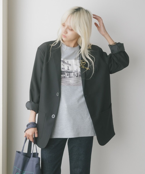 tシャツ EMILY IN PARIS × FUDGE / PHOTO S/S TEE/Paris レディース