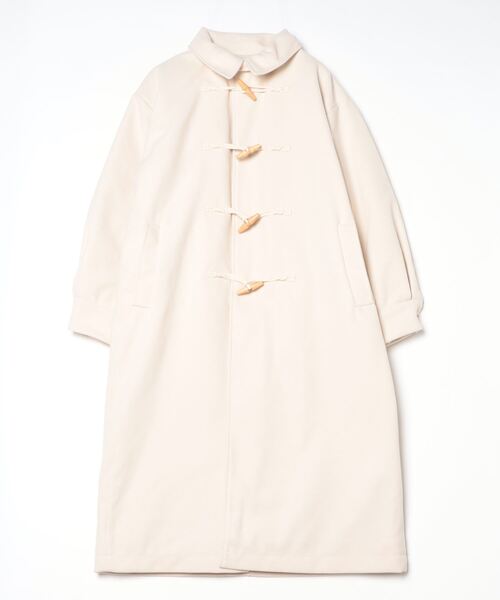 「Auntie Rosa Holiday」 ダッフルコート FREE アイボリー レディース_画像2