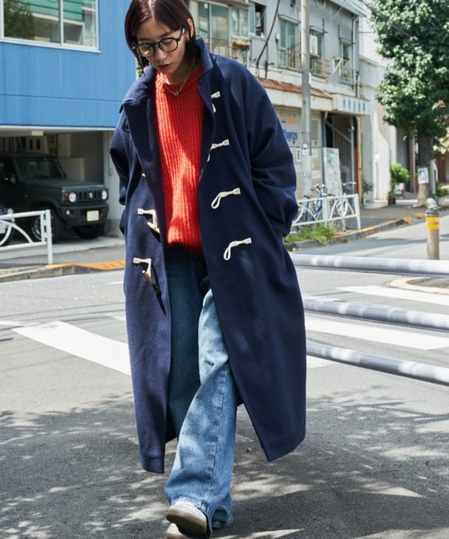 「Auntie Rosa Holiday」 ダッフルコート FREE アイボリー レディース_画像7