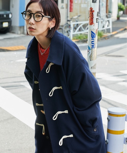 「Auntie Rosa Holiday」 ダッフルコート FREE アイボリー レディース_画像8