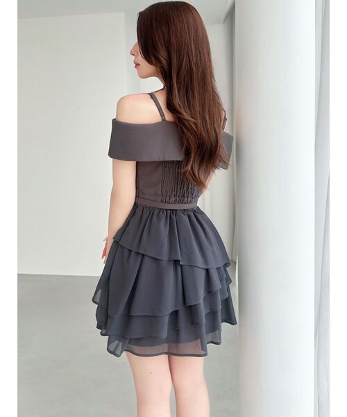  ::ワンピース:2[RESALE] RESEXXY ワンピース 2Wayオフショルドッキングワンピース