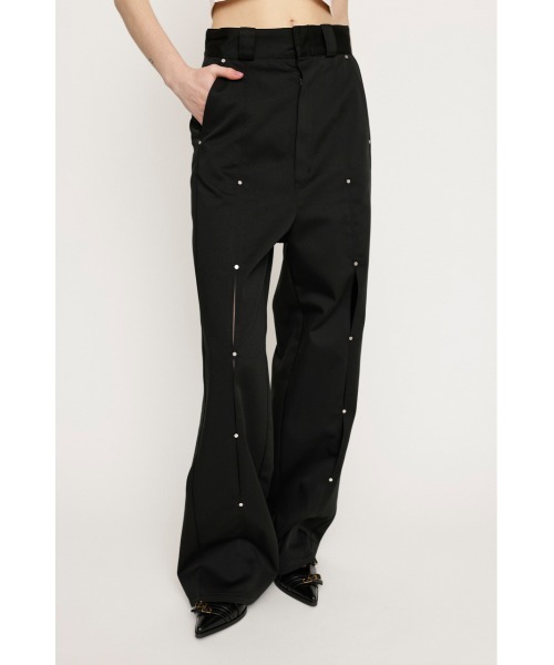 auuuuuSLY×Dickies ホールストレイトパンツ Dickies スラックス パンツ Dickies(R) HOLE STRAIGHT PT