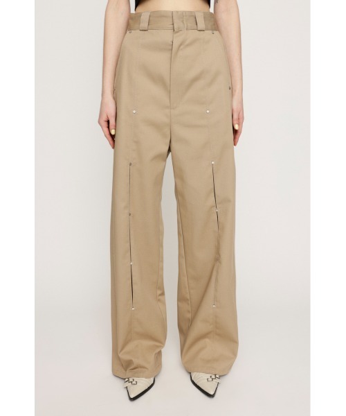 auuuuuSLY×Dickies ホールストレイトパンツ Dickies(R) HOLE STRAIGHT PT ディッキーズ ホール ストレート